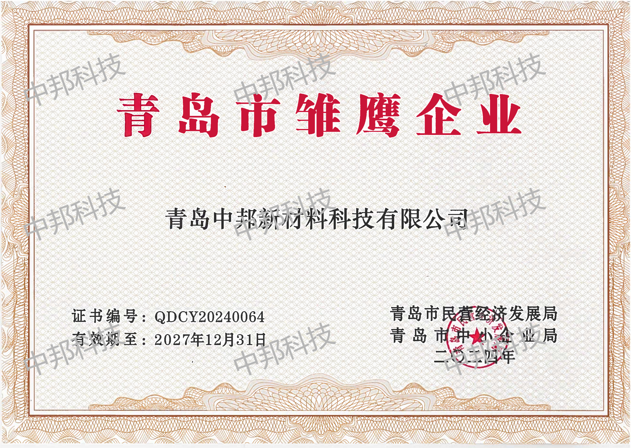 青岛市雏鹰企业